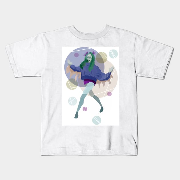 boss girl Kids T-Shirt by ugnelaza